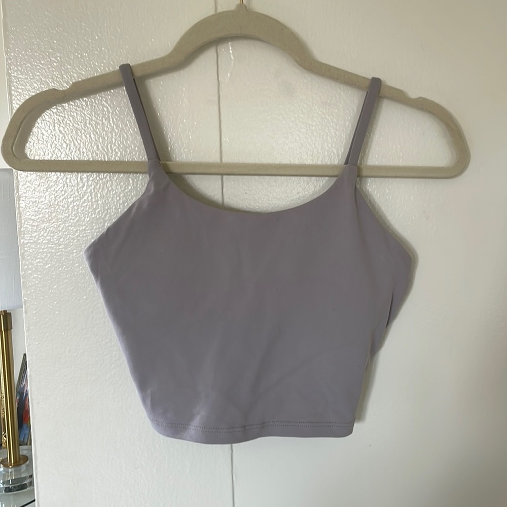 Grey Sports Bra